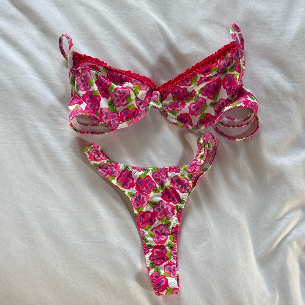 Heavy Manners Floral Bikini Set